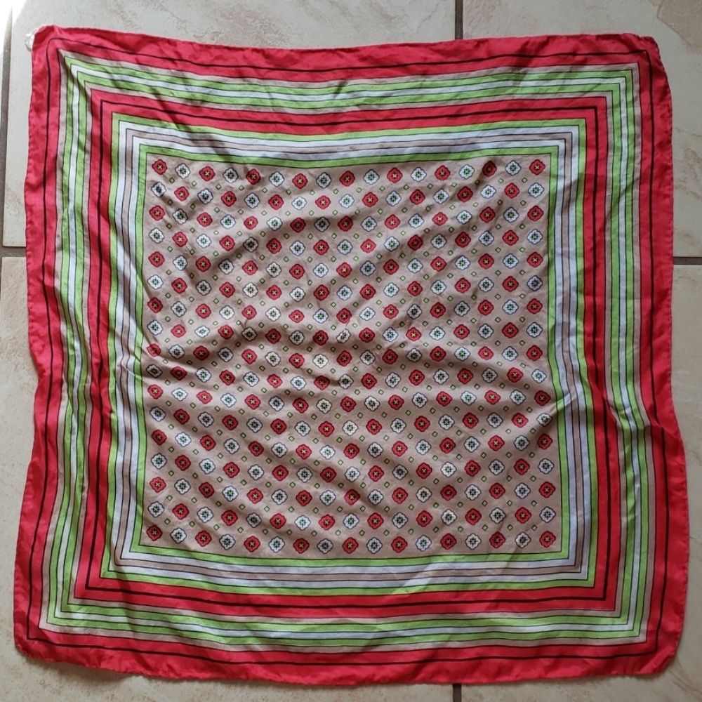 Vintage Silk Scarf